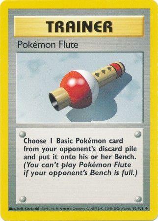 Pokemon Flute 86 Pokemon Base Set