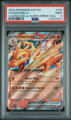 Charizard Ex #161 | Pokemon Promo PSA 9
