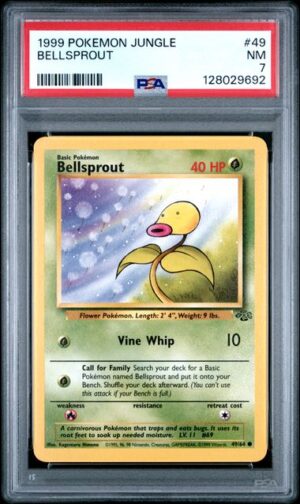1999 POKEMON JUNGLE #49 BELLSPROUT