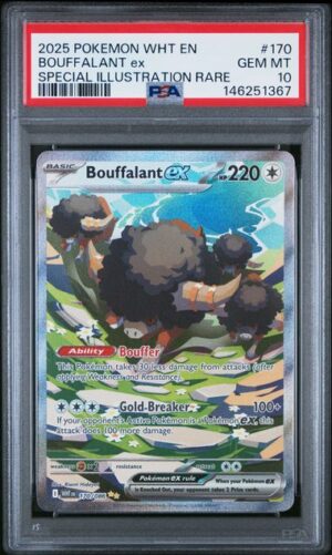 Bouffalant Ex #170 Pokemon White Flare