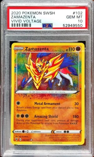 Zamazenta #102 Pokemon Vivid Voltage